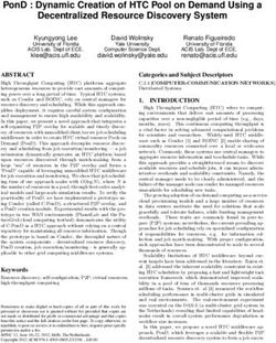 PonD : Dynamic Creation of HTC Pool on Demand Using a Decentralized Resource Discovery System