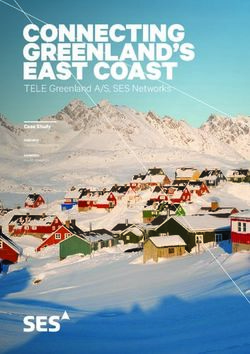 CONNECTING GREENLAND'S EAST COAST - TELE Greenland A/S, SES Networks Case Study