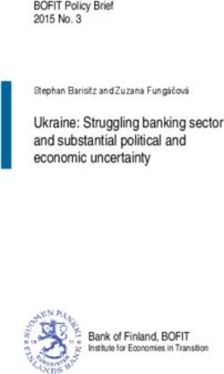 Ukraine: Struggling banking sector and substantial political and economic uncertainty - Stephan Barisitz and Zuzana Fungáčová