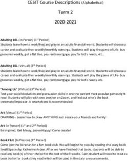 Term 2 2020-2021 CESIT Course Descriptions (Alphabetical)