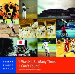"I Was Hit So Many Times I Can't Count" - Abuse of Child Athletes in Japan - Human Rights Watch