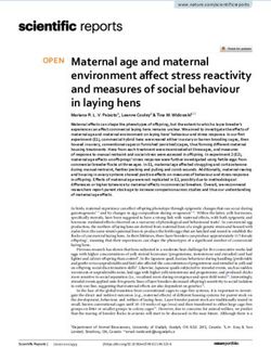 Maternal age and maternal environment affect stress reactivity and measures of social behaviour in laying hens