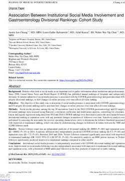 Association Between Institutional Social Media Involvement and Gastroenterology Divisional Rankings: Cohort Study