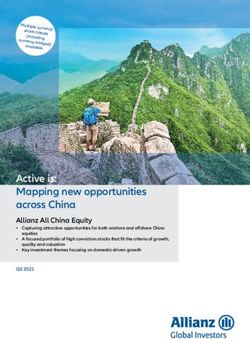 Active is: Mapping new opportunities across China - Allianz ...