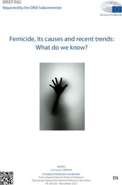 Femicide, its causes and recent trends: What do we know?