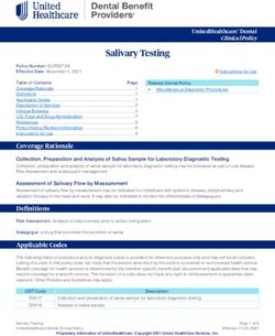 Salivary Testing - UHCprovider.com