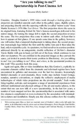"Are you talking to me?" Spectatorship in Post-Cinema Art
