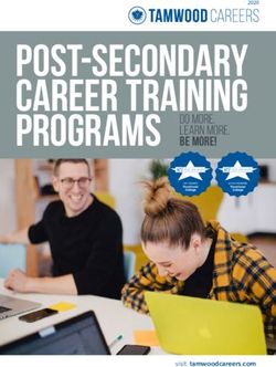 Post-Secondary Career Training Programs - Tamwood Careers 2020