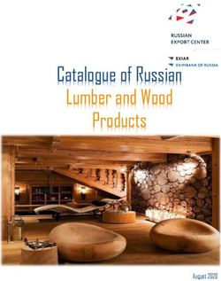 Catalogue of Russian Lumber and Wood Products - August 2020