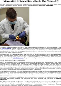 Interceptive Orthodontics: What Is The Necessity?