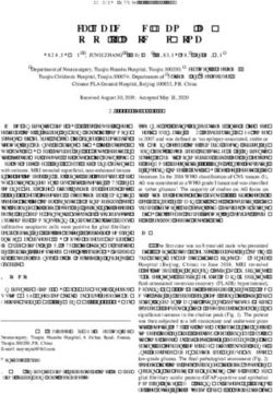 Clinical characteristics, treatment and prognosis of angiocentric glioma