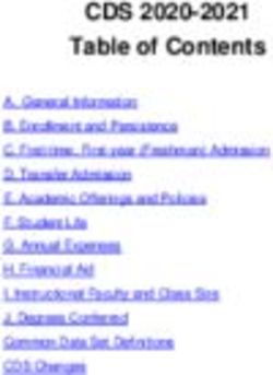 CDS 2020-2021 - Christopher Newport University