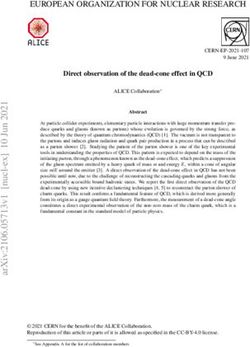 EUROPEAN ORGANIZATION FOR NUCLEAR RESEARCH