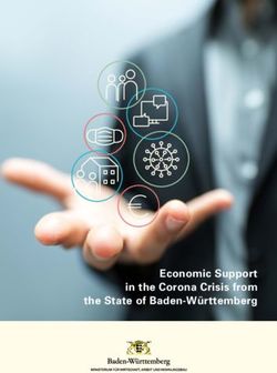 Economic Support in the Corona Crisis from the State of Baden-Württemberg