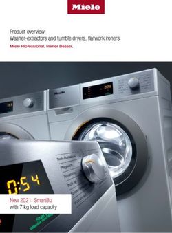 Product overview: Washer-extractors and tumble dryers, flatwork ironers - Miele Professional. Immer Besser.