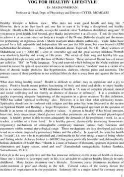 YOG FOR HEALTHY LIFESTYLE