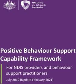 Positive Behaviour Support Capability Framework - For NDIS providers and behaviour support practitioners - NDIS ...