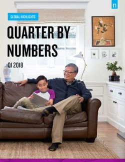 QUARTER BY NUMBERS Q1 2018 - GLOBAL HIGHLIGHTS - Nielsen