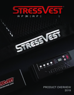 PRODUCT OVERVIEW - Force on Force Reinvented - StressVest