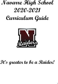 Navarre High School 2020-2021 Curriculum Guide - It's greater to be a Raider!