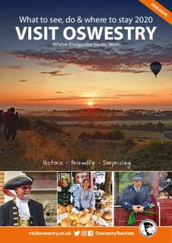 VISIT OSWESTRY - Historic - Friendly - Surprising - What to see, do & where to stay 2020