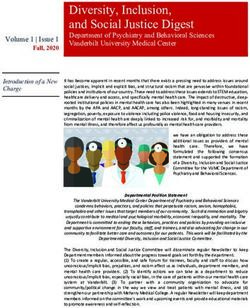 Diversity, Inclusion, and Social Justice Digest - Vanderbilt ...