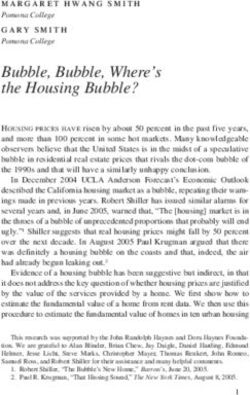 Bubble, Bubble, Where's the Housing Bubble?
