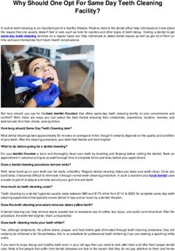 Why Should One Opt For Same Day Teeth Cleaning Facility?