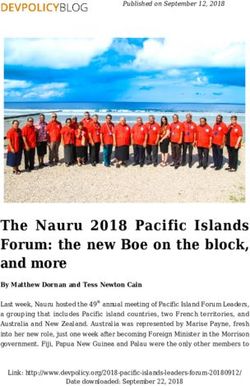 The Nauru 2018 Pacific Islands Forum: the new Boe on the block, and more