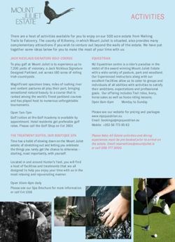 ACTIVITIES - Mount Juliet