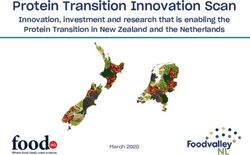 Protein Transition Innovation Scan - Innovation, investment and research that is enabling the Protein Transition in New Zealand and the ...