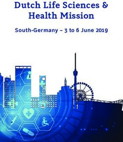 Dutch Life Sciences & Health Mission - South-Germany - 3 to 6 June 2019 - BioRegio STERN