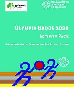 Olympia Badge 2020 Activity Pack Commemorating the Centenary of Girl Scouts of Japan - WAGGGS