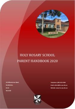 PARENT HANDBOOK 2020 35 Williamstown Road, Doubleview, Perth - WA 6018