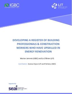 DEVELOPING A REGISTER OF BUILDING PROFESSIONALS & CONSTRUCTION WORKERS WHO HAVE UPSKILLED IN ENERGY RENOVATION - Marion Jammet (IGBC) and Lis ...