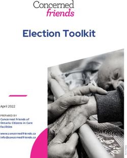 Election Toolkit - April 2022 PREPARED BY - Concerned Friends