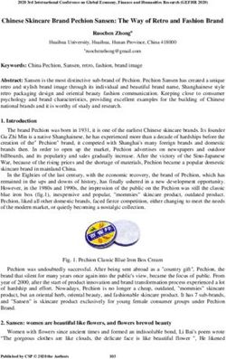 Chinese Skincare Brand Pechion Sansen: The Way of Retro and Fashion Brand - Clausius Scientific ...