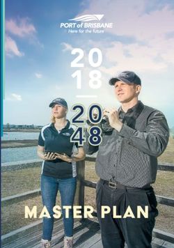 Master plan - Port of Brisbane