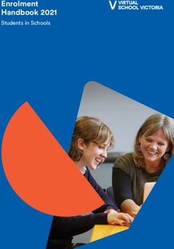 Enrolment Handbook 2021 - Students in Schools - Virtual School Victoria