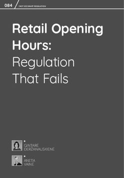 Retail Opening Hours: Regulation That Fails 084 - 4Liberty.eu