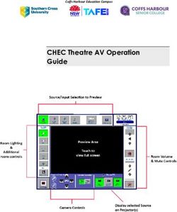 CHEC Theatre AV Operation Guide - Spark Help Center