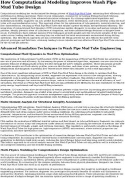 How Computational Modeling Improves Wash Pipe Mud Tube Design