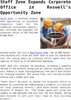 Staff Zone Expands Corporate Roswell's - Roswell Inc