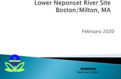 Lower Neponset River Site Boston/Milton, MA - February 2020