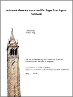 Nbinteract: Generate Interactive Web Pages From Jupyter Notebooks - EECS Berkeley