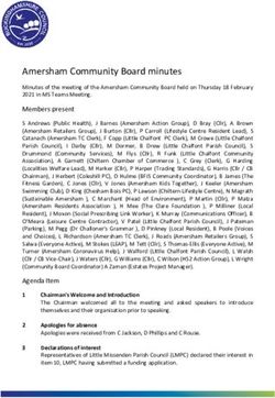 Amersham Community Board minutes