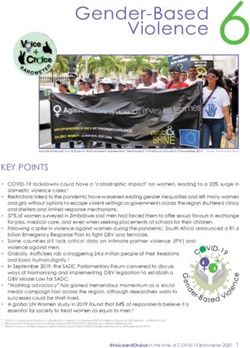 KEY POINTS - Gender Links