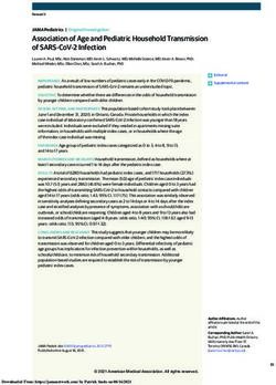 ASSOCIATION OF AGE AND PEDIATRIC HOUSEHOLD TRANSMISSION OF SARS-COV-2 INFECTION