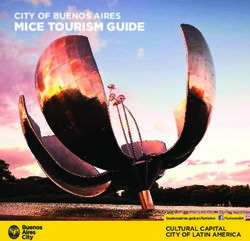 MICE TOURISM GUIDE CITY OF BUENOS AIRES - CULTURAL CAPITAL CITY OF LATIN AMERICA - Turismo Buenos Aires