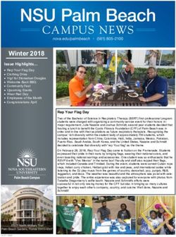Winter 2018 - Nova Southeastern University